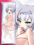 GENSHIN IMPACT Noelle Body pillow case Dakimakura - 3